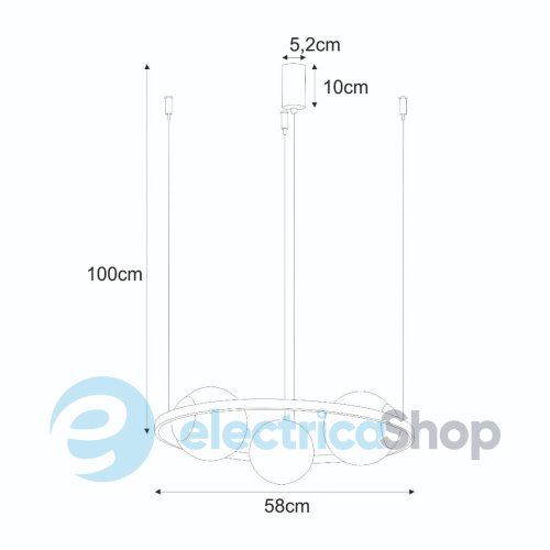 Люстра Zuma Line ORBIT 5004