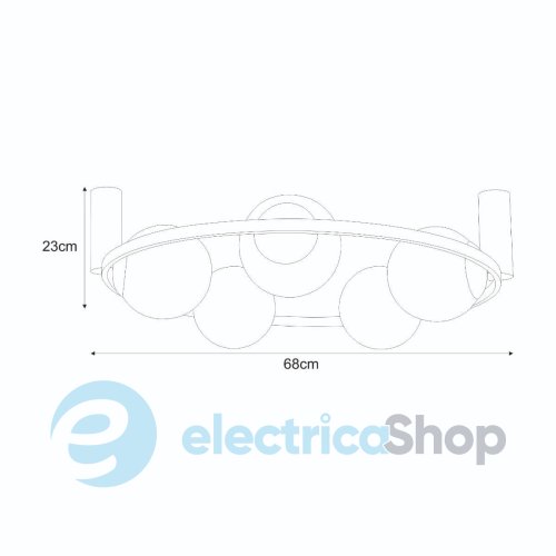 Люстра Zuma Line ORBIT 5009