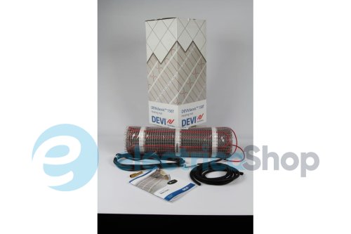 Нагревательный мат 0.5x10м 750Вт/230V DEVIclassic 150T 140F1507
