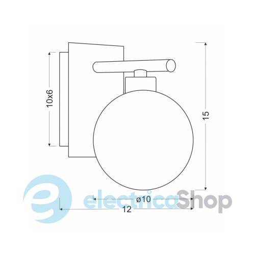 Бра Candellux Raisa 21-01375