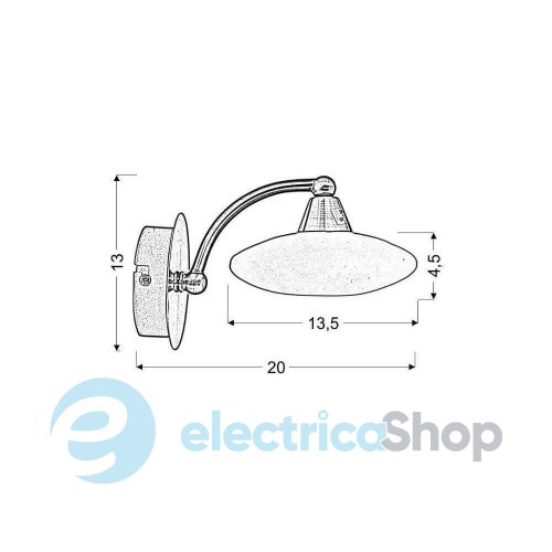 Бра Candellux ELISA 21-05857