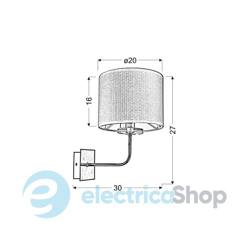Бра Candellux ESTERA 21-11473
