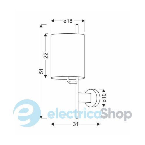 Бра Candellux ZETA 21-25388