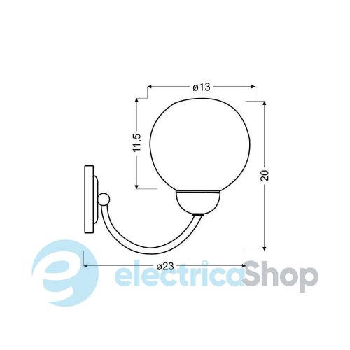 Бра Candellux TOBAGO 21-25487