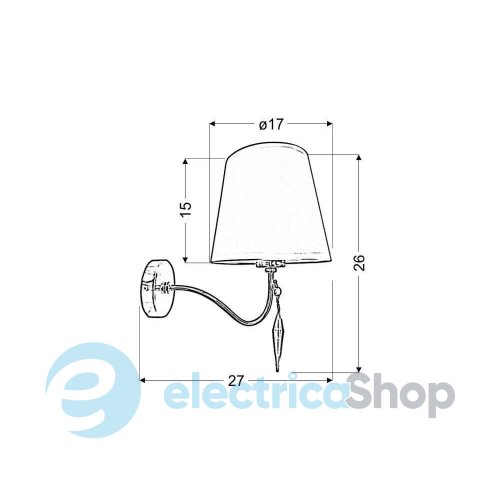 Бра Candellux ANSA 21-40497