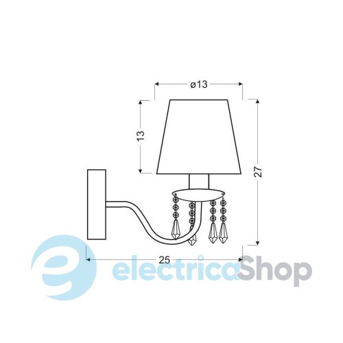 Бра Candellux Ruti 21-58706