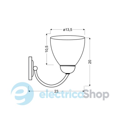 Бра Candellux Uli 21-66145