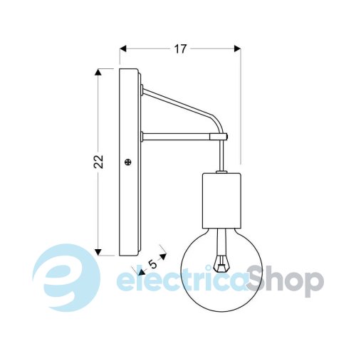 Бра Candellux ALTO (21-70883)