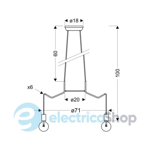 Люстра Candellux BASSO 36-71033