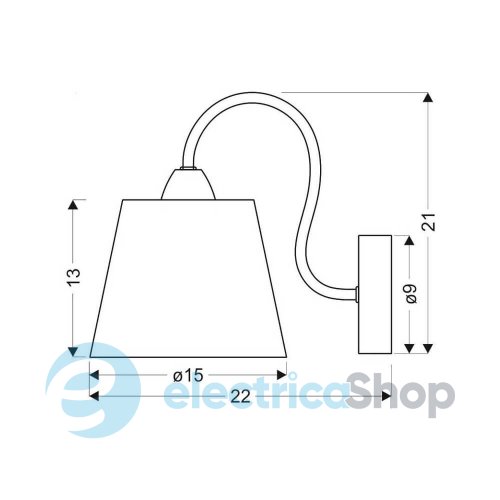 Бра Candellux Luk 21-70739