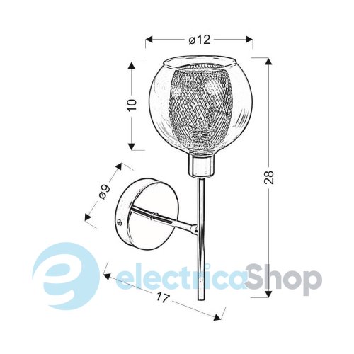 Бра Candellux OZZO 21-72184
