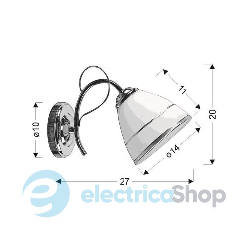 Бра Candellux Elotte 21-75390