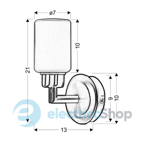 Бра Candellux Mirror 22-89987