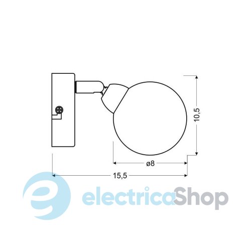 Бра Candellux KALEIDOSCOPE 91-61553