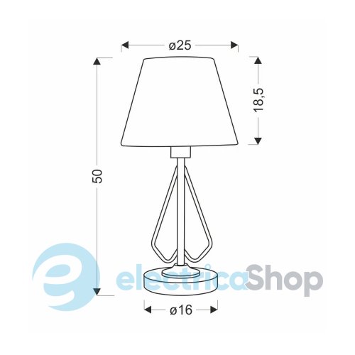 Настольная лампа Candellux MORLEY 50501089