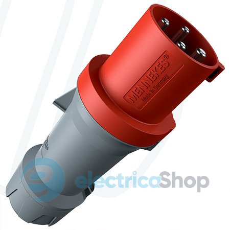 Штекер PowerTOP plus 63A 4п 6г 230B, IP44, MENNEKES (3252)