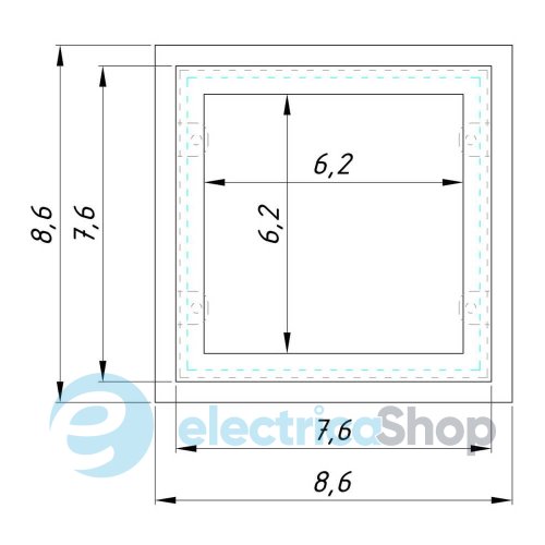 Светильник точечный для потолка Griliato 86 mm графит RAL 7024 724186.68.92
