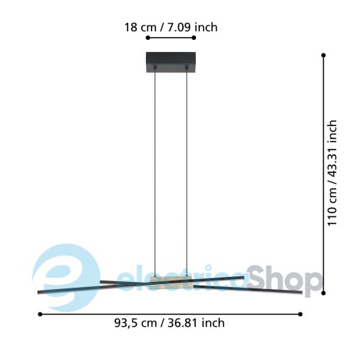 Люстра Eglo PANAGRIA 900489