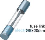 Блок запобіжників BZ-3 F&F 250 V AC/DC (6,3А), 3×LED