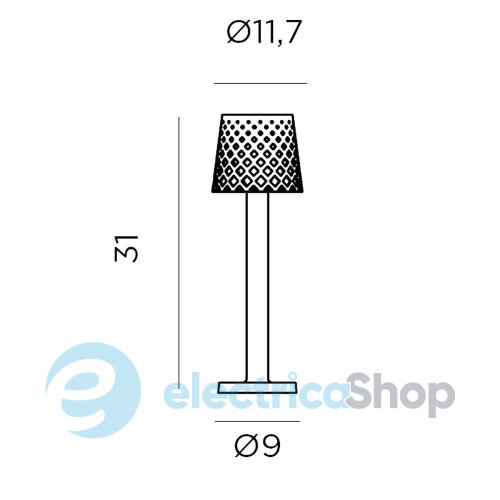 Светильник NEWGARDEN Gretita Table Lamp (LUMGRT030BXWLNW)
