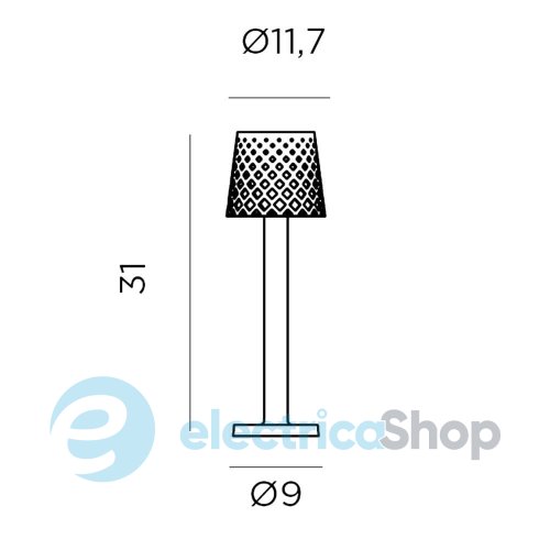 Светильник NEWGARDEN Solar Gretita Table Lamp (LUMGTS030NXSWNW)