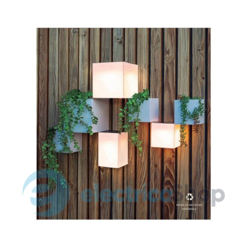 Світильник з сонячною батареєю NEWGARDEN WALLY SQUARE 12X12X12 (LUMWLC012XXSPNW)