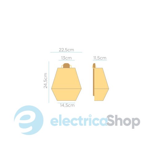 Настінний світильник NEWGARDEN SISINE 25 WALL LAMP (LUMSIS025XXWLNW)