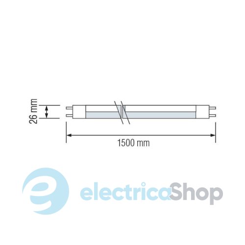 Светодиодная лампа Horoz LED TUBE-150 6400K 1920Lm 150см 002-001-0024-013
