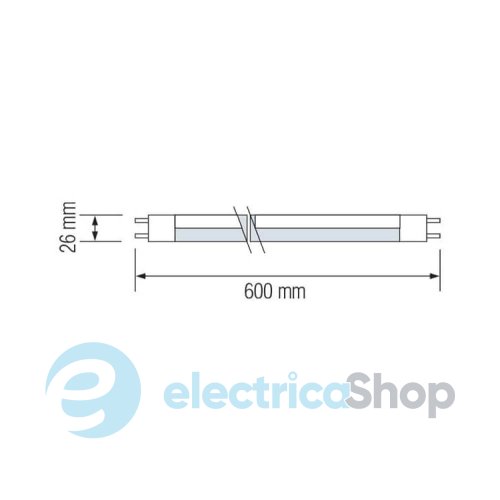 Светодиодная лампа Horoz LED TUBE-60 6400K 900Lm 60см 002-003-0009-010