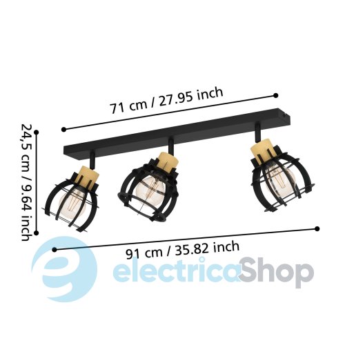 Светильник-спот Eglo STILLINGTON 1 43928