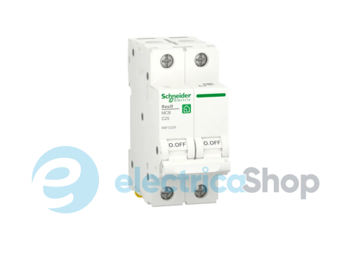 Автоматический выключатель 2P, 16 A, C, 6kA Schneider Electric , Resi9
