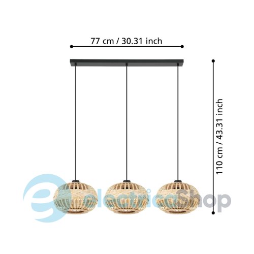 Люстра Eglo AMSFIELD 1 43863