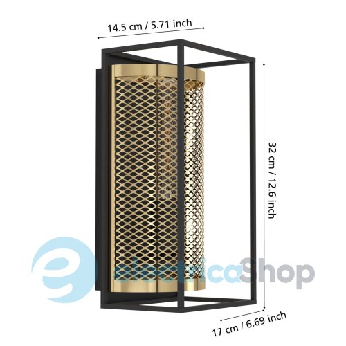 Настенный светильник Eglo NOHALES 43789