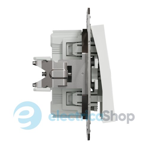 Выключатель кноп. 2-кл. для жалюзи Asfora Schneider Electric EPH1370121 белый (без рамки)