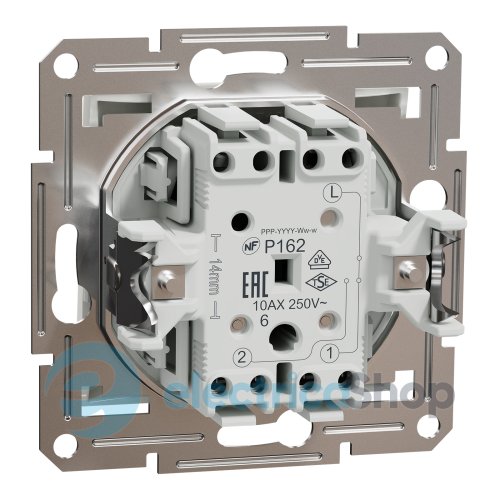 Переключатель 1-кл. Asfora Schneider Electric EPH0470121 белый (без рамки)