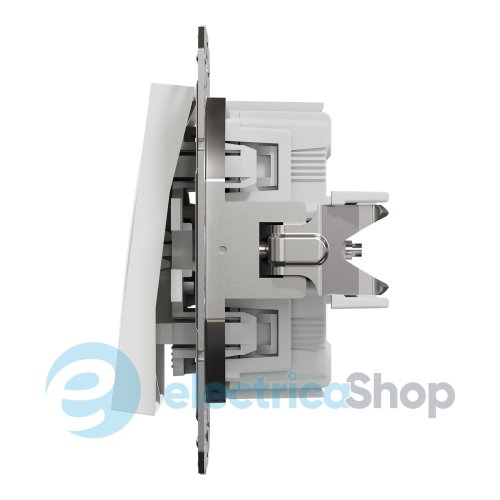 Переключатель 2-кл. Asfora Schneider Electric EPH0670121 белый (без рамки)