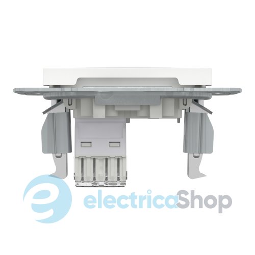 Розетка компьютерная 1-я RJ45 кат.6/UTP Asfora Schneider Electric EPH4770121 белая (без рамки)