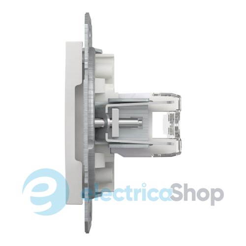 Розетка компьютерная 2-я RJ45 кат.6/UTP Asfora Schneider Electric EPH4870121 белая (без рамки)