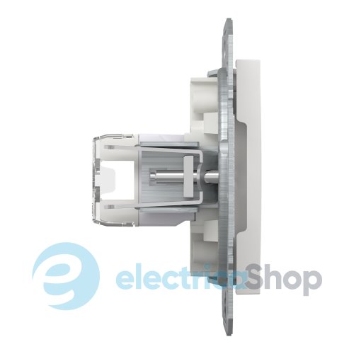Розетка комп'ютерна RJ45 кат.5е UTP Asfora Schneider Electric EPH4370121 біла (без рамки)