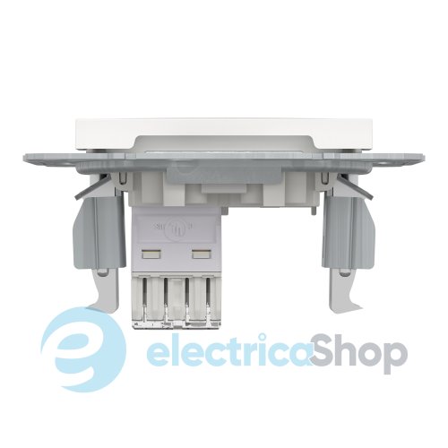 Розетка комп'ютерна RJ45 кат.5е UTP Asfora Schneider Electric EPH4370121 біла (без рамки)