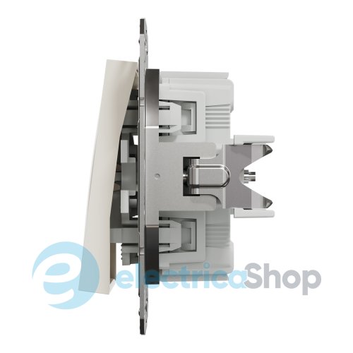 Кнопка 1-кл. "Звонок" Asfora Schneider Electric EPH0870123 крем (без рамки)