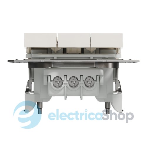 Выключатель 3-кл. Asfora Schneider Electric EPH2170123 крем (без рамки)