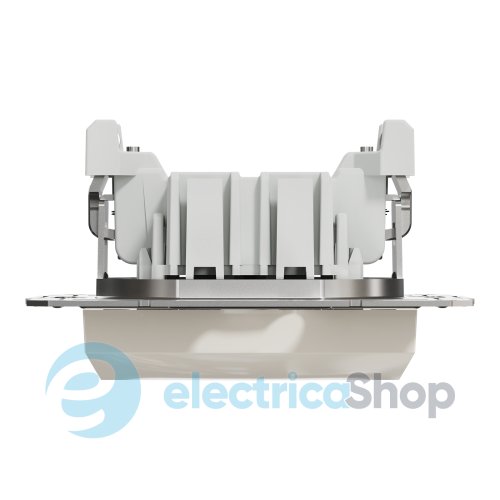 Кнопка 1-кл. самозажимной контакт Asfora Schneider Electric EPH0770123 крем (без рамки)