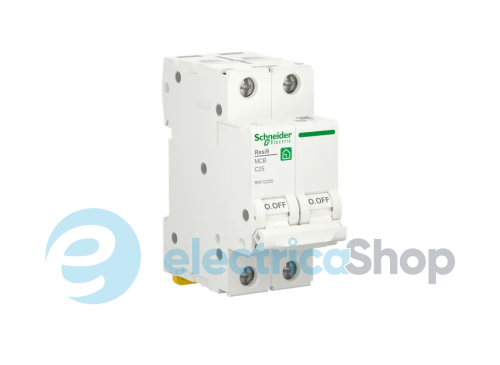 Автоматический выключатель 2P, 40 A, C, 6kA Schneider Electric, Resi9 R9F12240