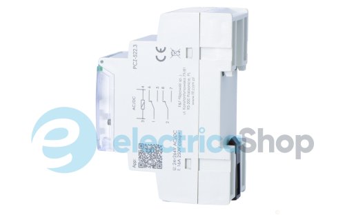 Таймер программируемый F&F PCZ-522.3 DIN 24-264V AC/DC 2ПК 16А недельный, двухканальный, NFC
