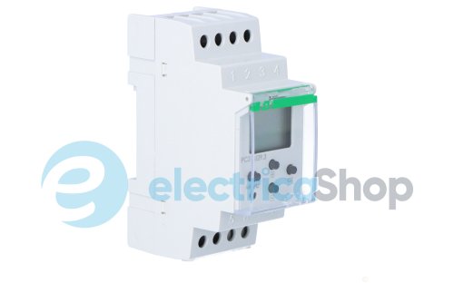 Таймер программируемый F&F PCZ-529.3 DIN 24-264V AC/DC 1ПК 16А (годовой), NFC