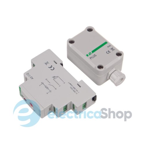 Сутінкове реле з герметичним зондом F&F DIN 220-230V/AC 1НВ 16А 2÷1000Lx