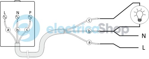 Сутінкове реле AWZ 16А F&F накладний 1НВ 16А 220÷230V/AC IP65, вбудований датчик 2÷1000Lx