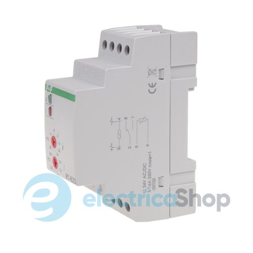 Регулятор температури RT-820 F&F DIN 1ПК 16А 230V/AC, от -4 до +30°C