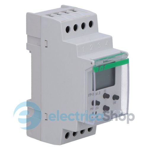 Реле часу програмоване STP-541 F&F DIN 2ПК 24-264V AC/DC робота "в петлі"